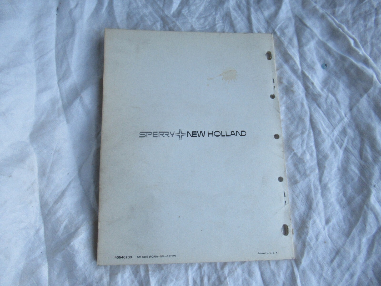 New Holland Ford Diesel Industrial 254 380 Engine Repair Shop Service Manual