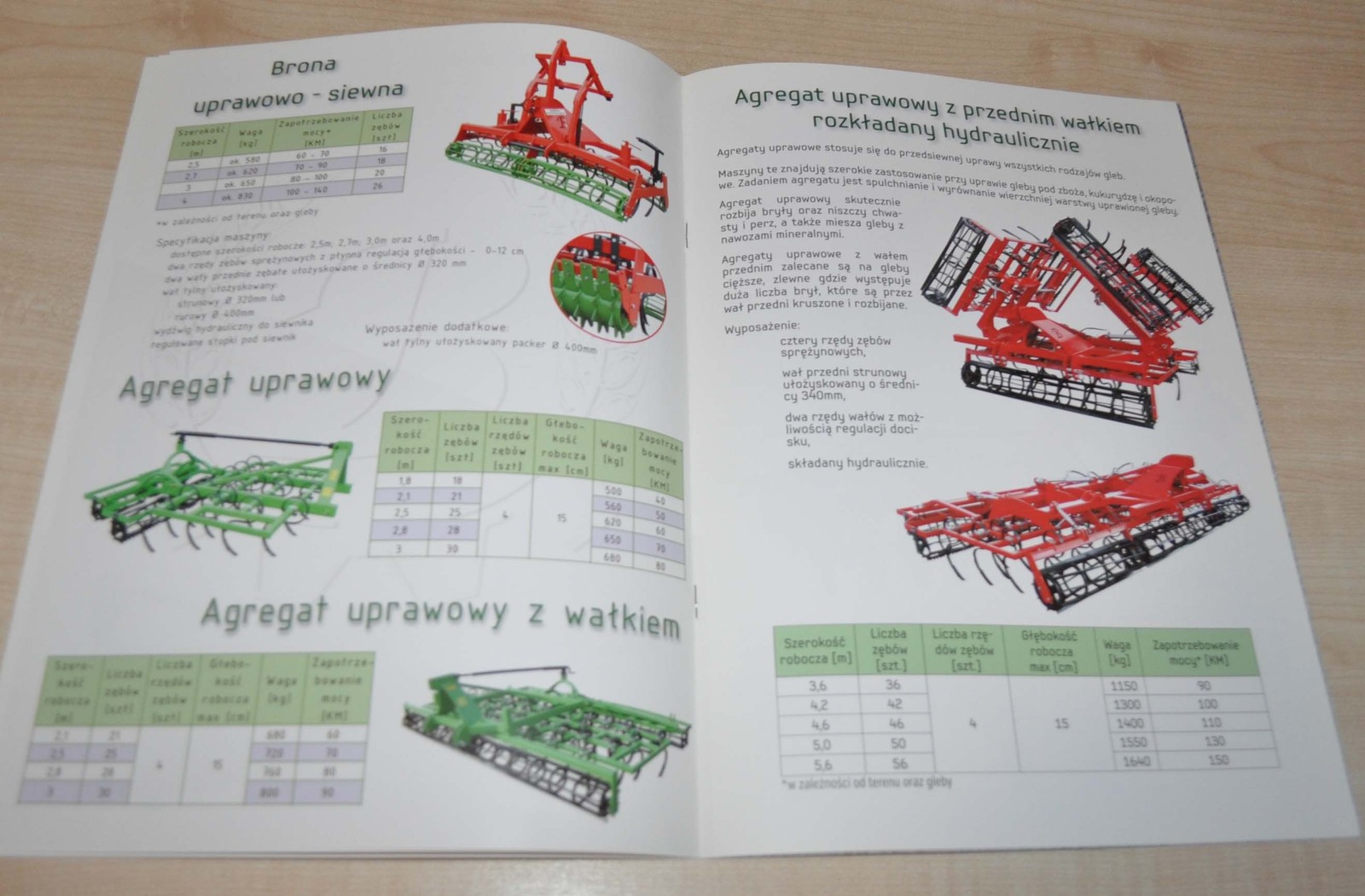 Zaklad Mechaniczny Jan Barela Agricultural Machinery Polska Brochure Prospekt