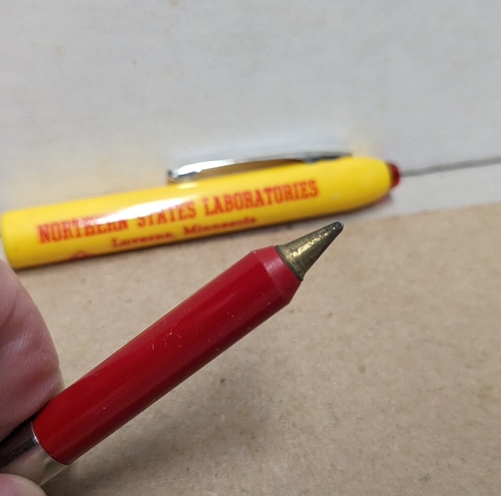 Vintage Northern States Laboratories Luverne MN Bullet Pen Nox Antibiotics