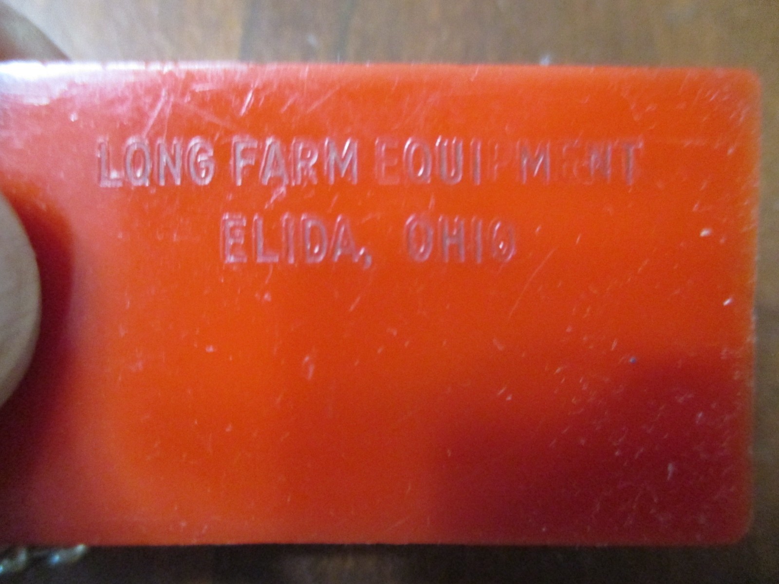 Set of 2 Massey-Harris tractor advertising items, mech.pencil, key chain, Ohio