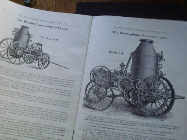 Threshing Machinery 81st Year Catalog 1916 Schenectady NY Westinghouse Rare