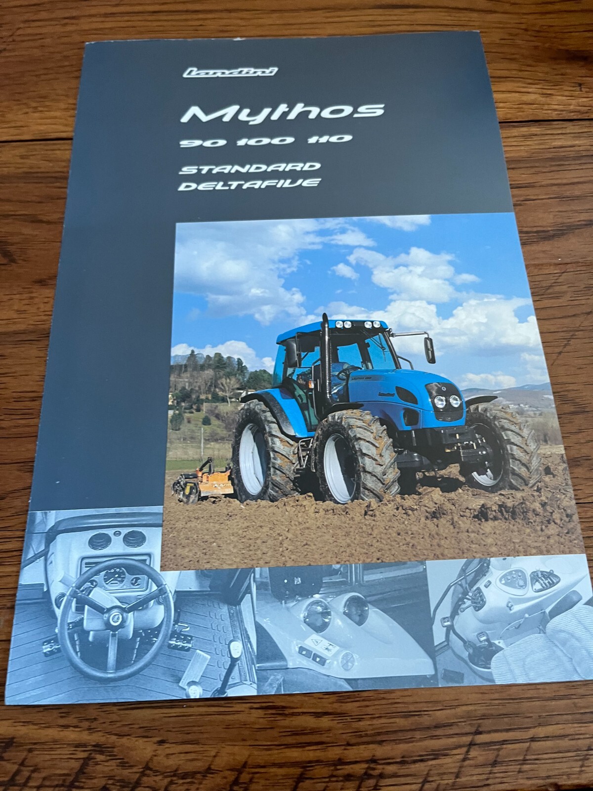 Landini Mythos 90 100 110 Tractor Brochure AMIL22
