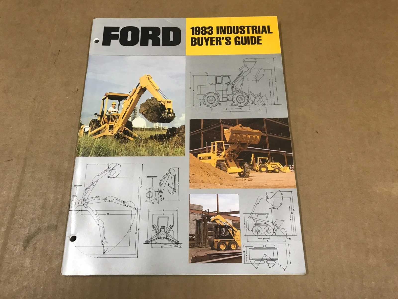 Vintage 1983 Ford Tractors Industrial Buyer&rsquo;s Guide