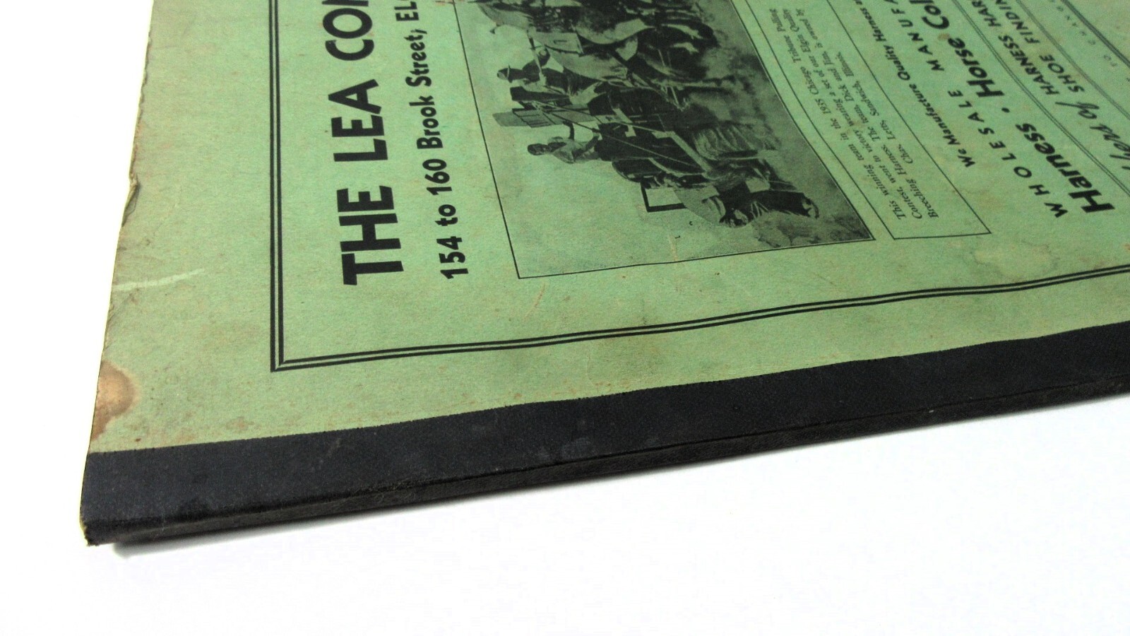 VINTAGE 1930&rsquo;S HORSE EQUIPMENT CATALOG LEA COMPANY ELGIN ILLINOIS EQUIPMENT
