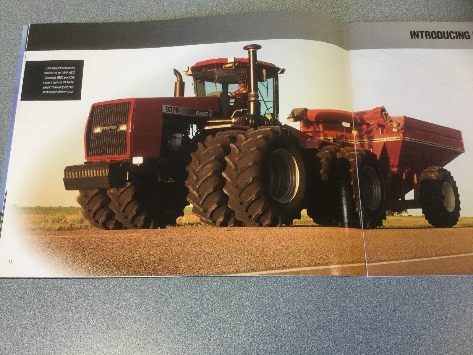 STEIGER 9300 SERIES 4WD 44 PAGES 1996 RARE SALES BROCHURE