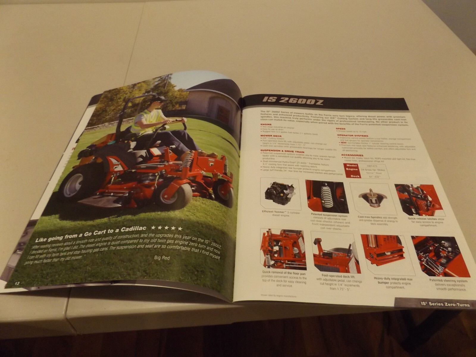 FERRIS COMMERCIAL MOWERS-INNOVATIVE PRODUCTIVITY, # 2017