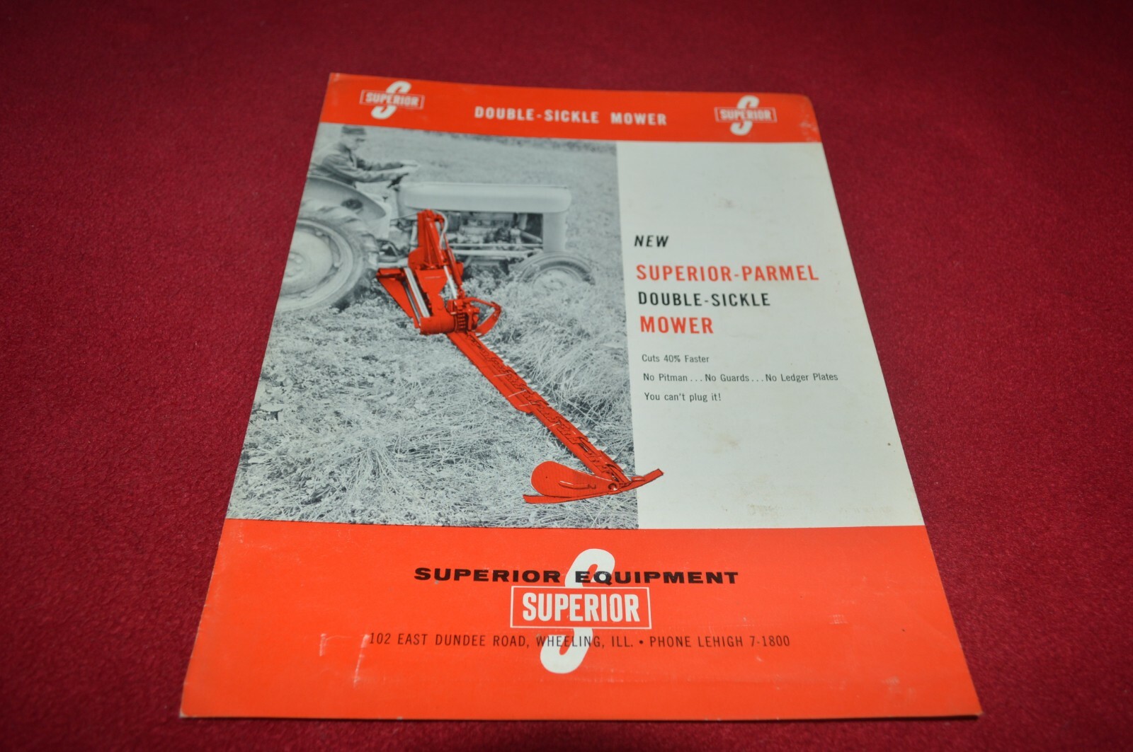Superior Double Sickle Mower Dealer&rsquo;s Brochure YABE18