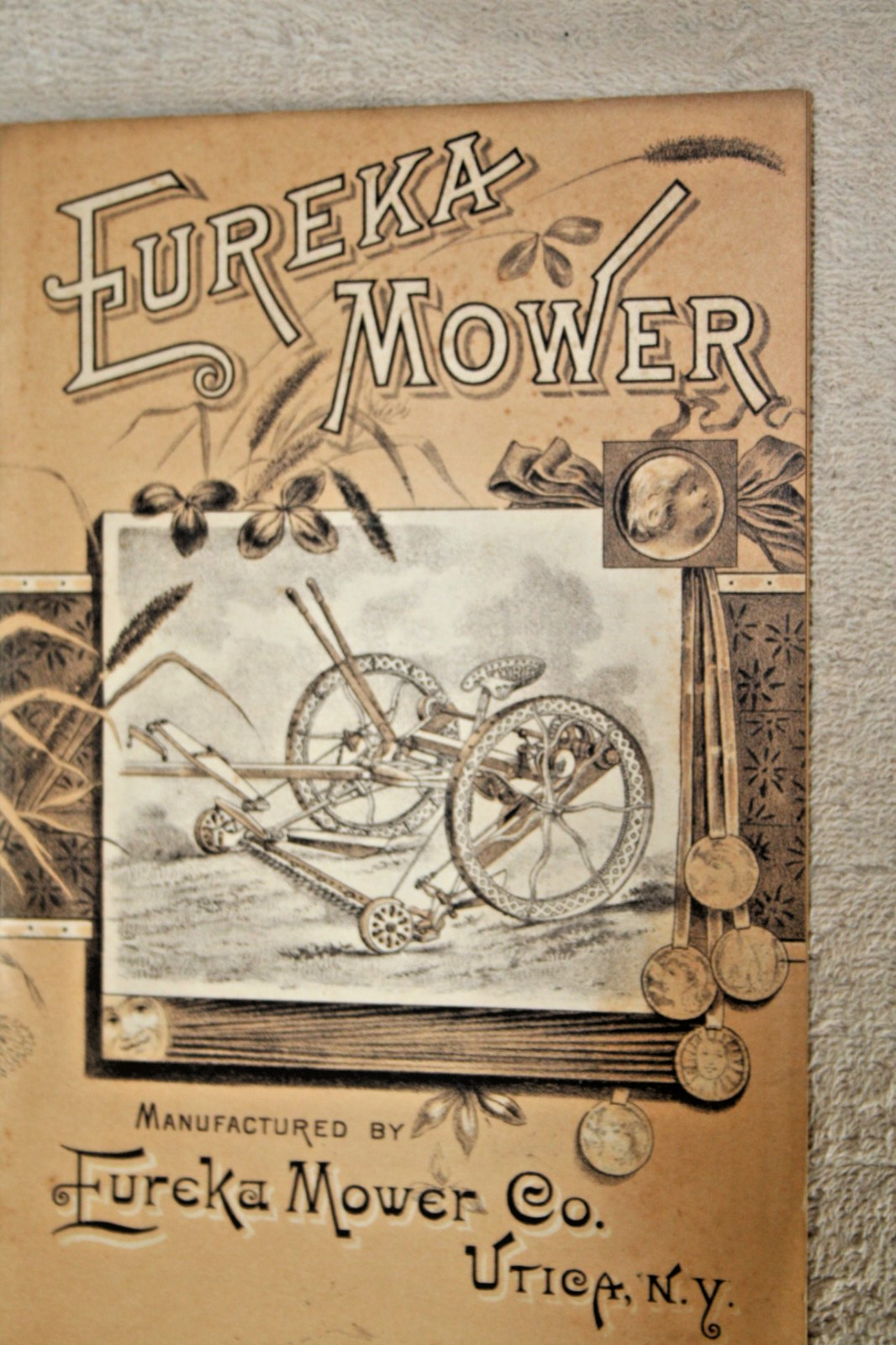 EUREKA MOWER BROCHURE 1889