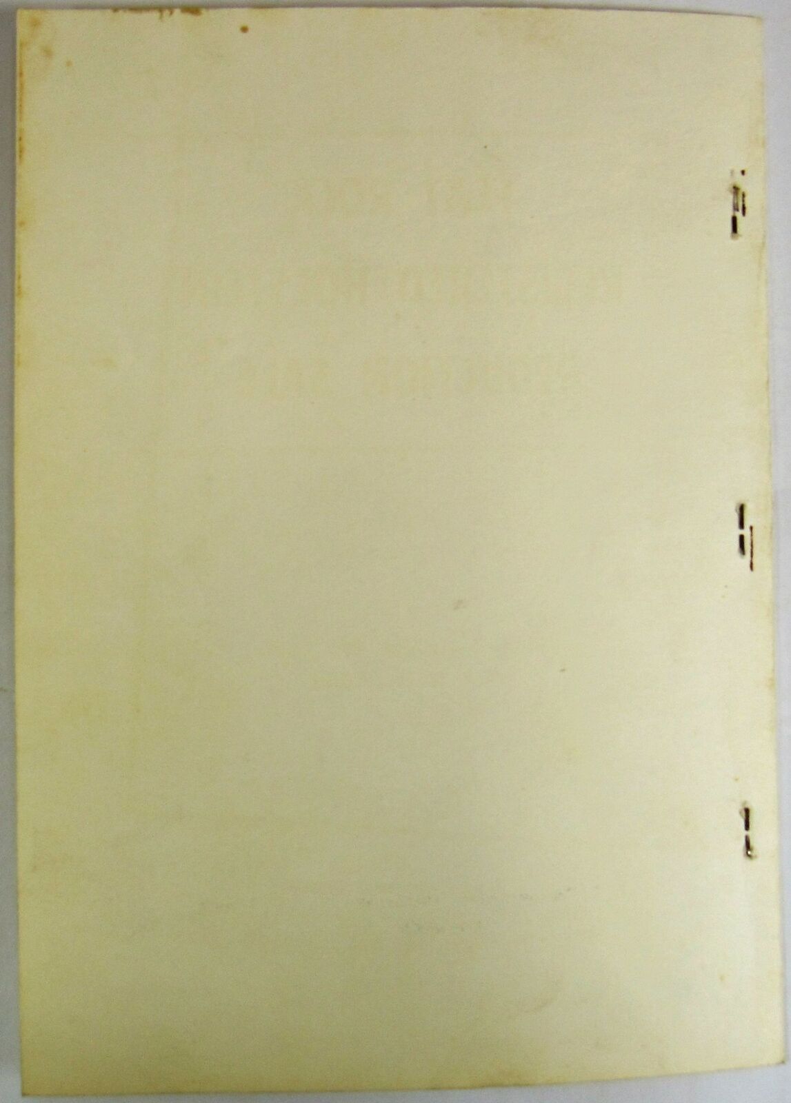 1961 Klooz Bros. Registered Holstein Dispersal Sullivan Ohio Auction Program VTG