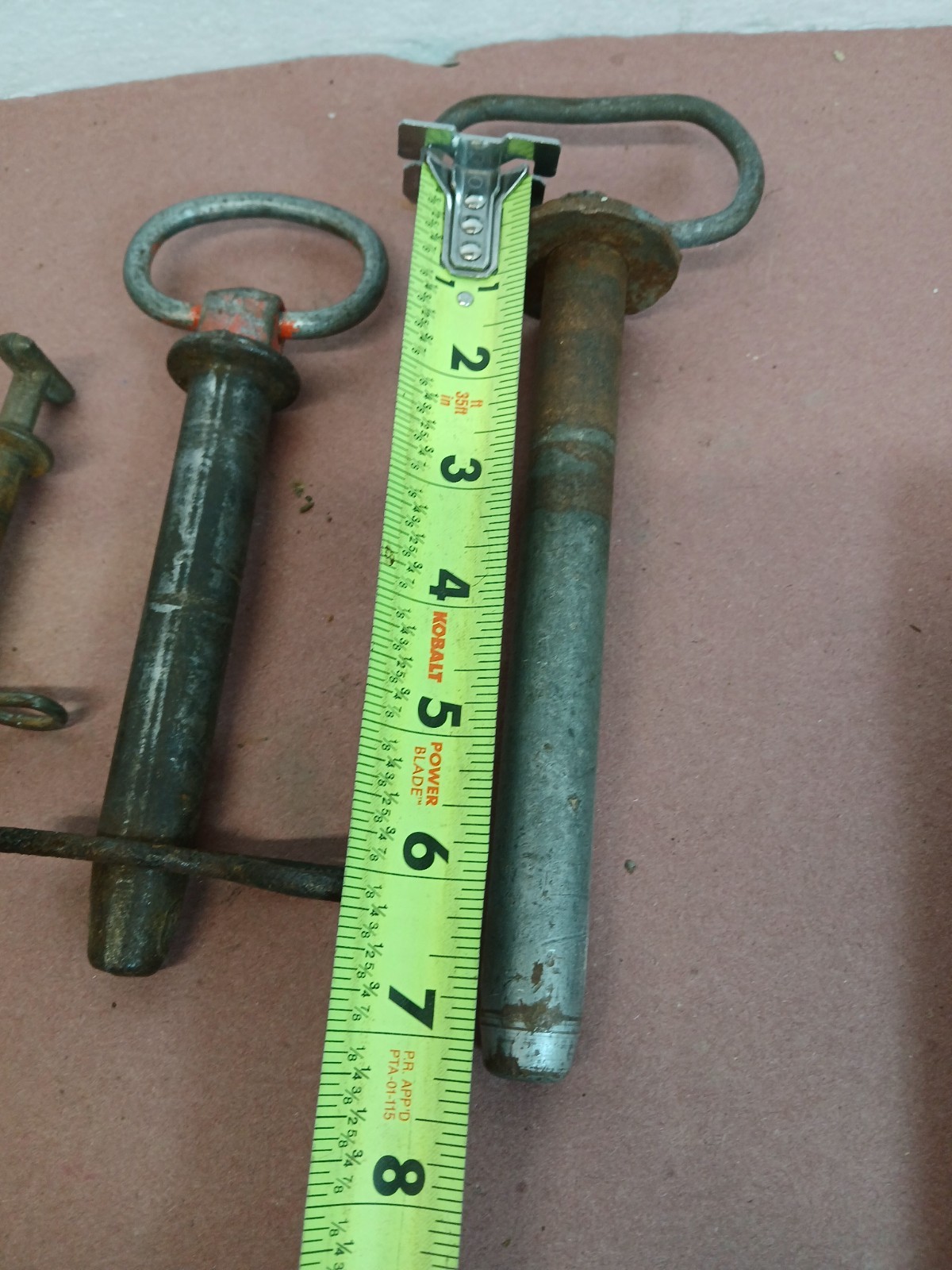 Lot Of 3 Linch Pins ,locking Hitch Pin,quick Release Pin Farm,military,