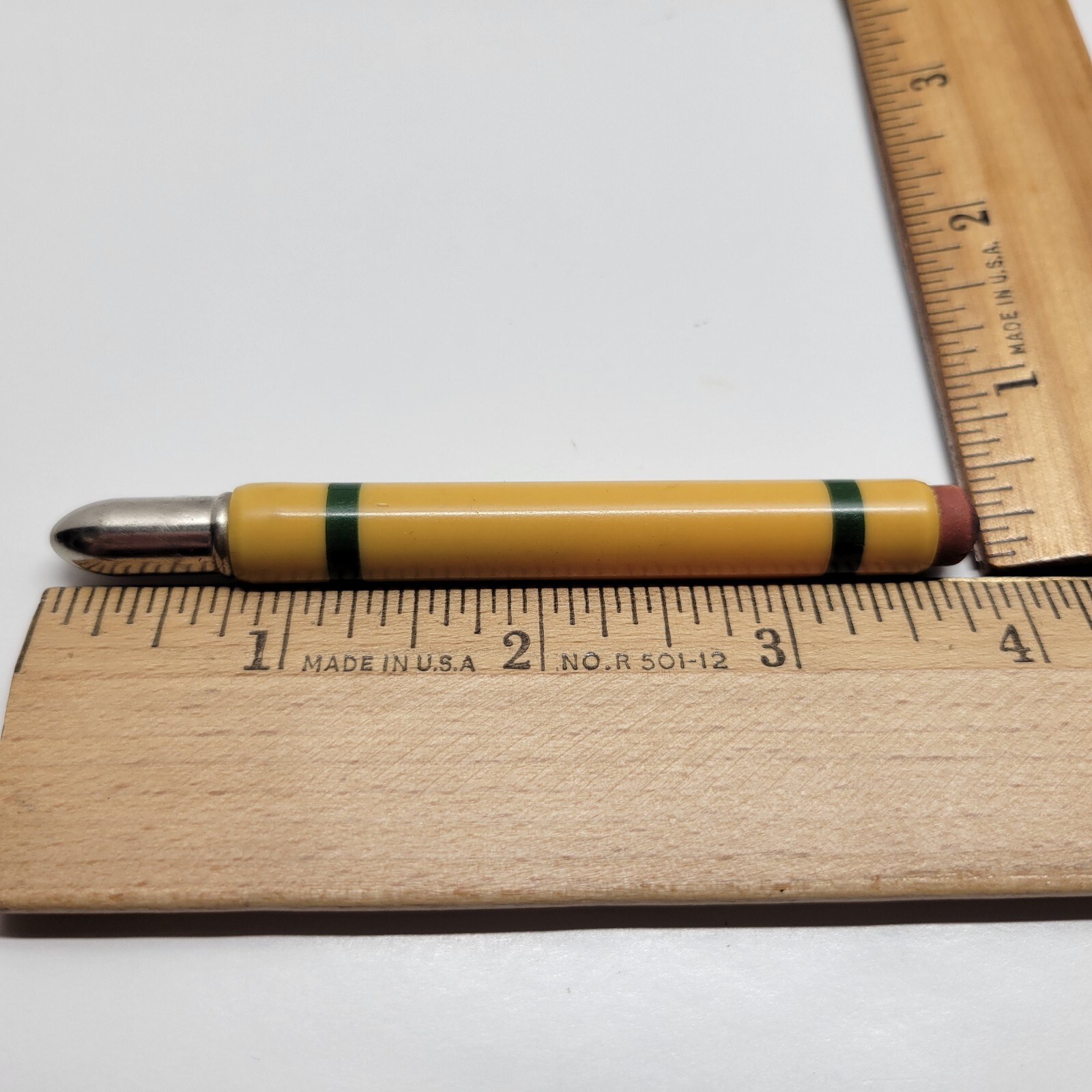 VTG Allied Rotary Hoe-All Implement Supply Co Advertising Yellow Bullet Pencil