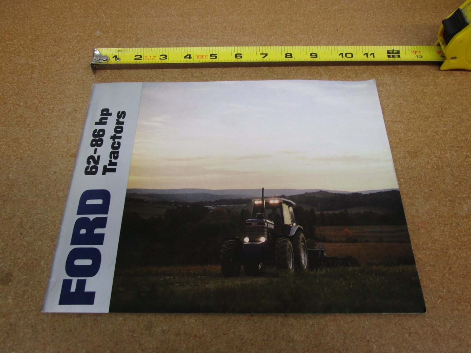 1986 ? Ford Tractor 7710 7610 6610 5610 catalog sales brochure 24pg ORIGINAL