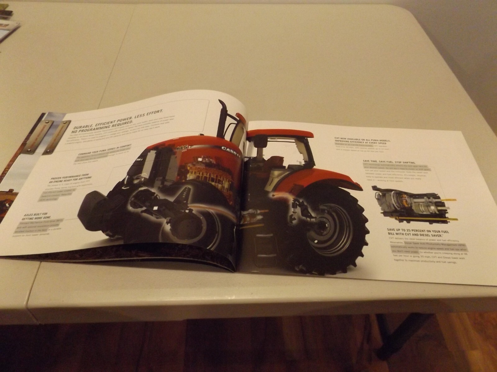 CASE-IH PUMA SERIES TRACTORS, LIT # CIH07211102 2011