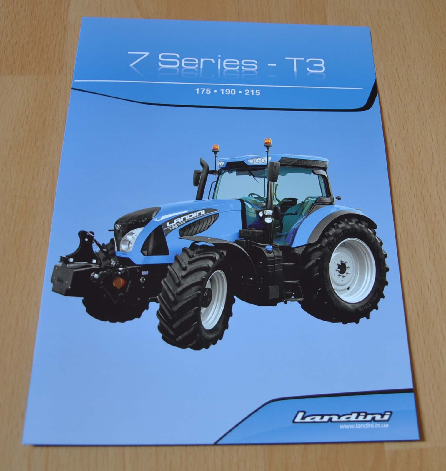 Landini 7 Series T3 Tractor Agriculture Brochure Prospekt