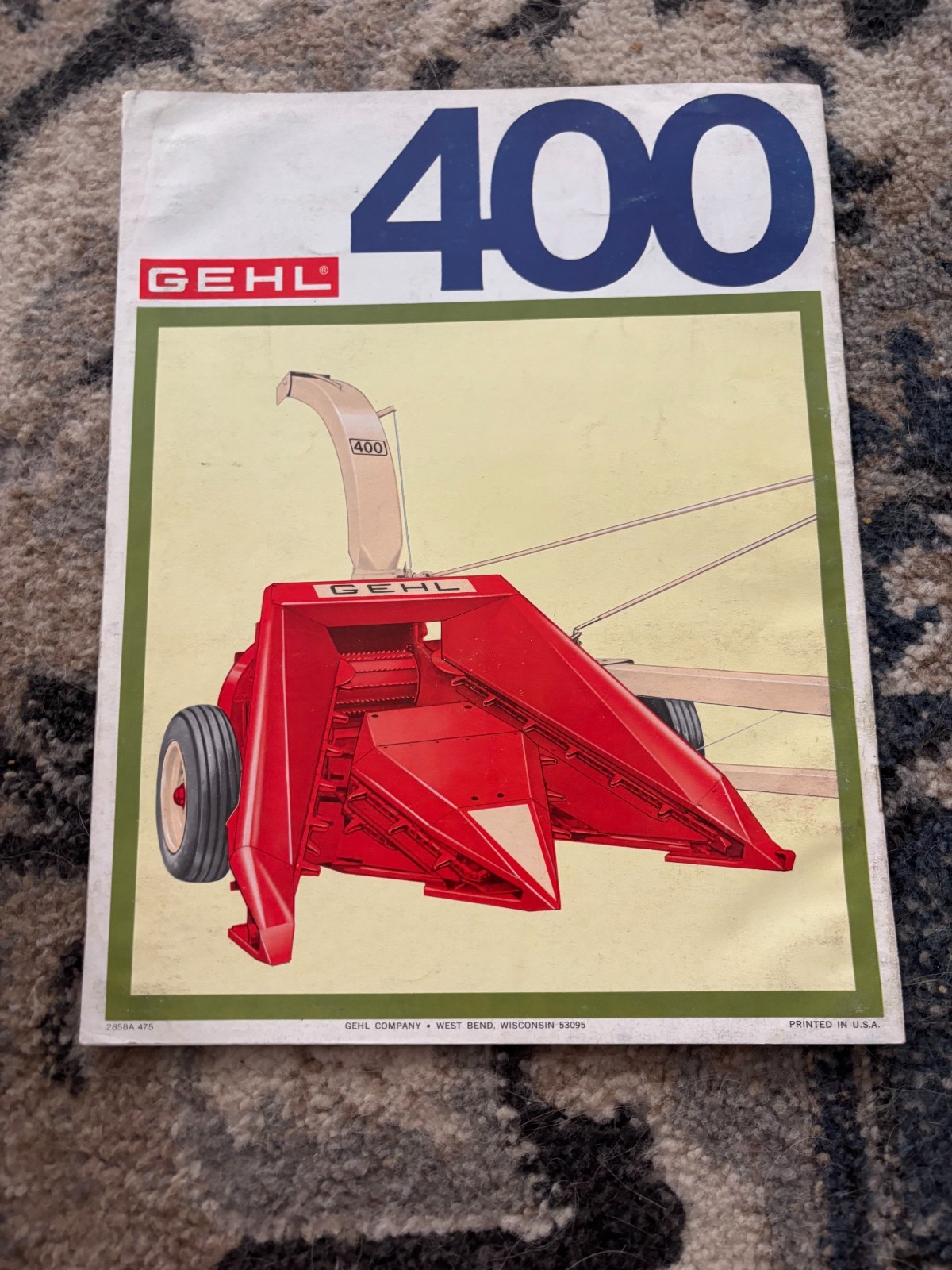 Gehl 400 600 Forage Harvester Brochure FCCA25