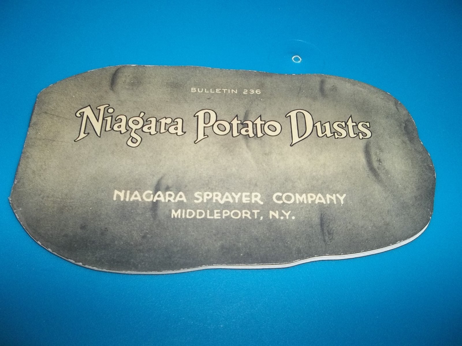 NIAGARA POTATO DUSTS Niagara Sprayer Company Bulletin 236 Middleport New York