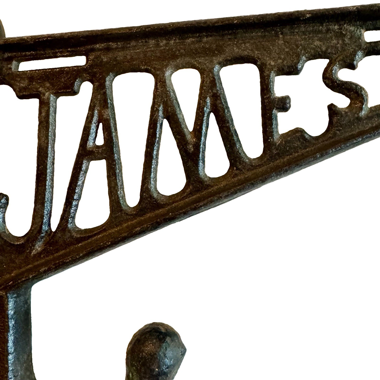 Antique JAMES Harness Hook Patented Cast Iron Fort Atkinson Wisconsin Documented