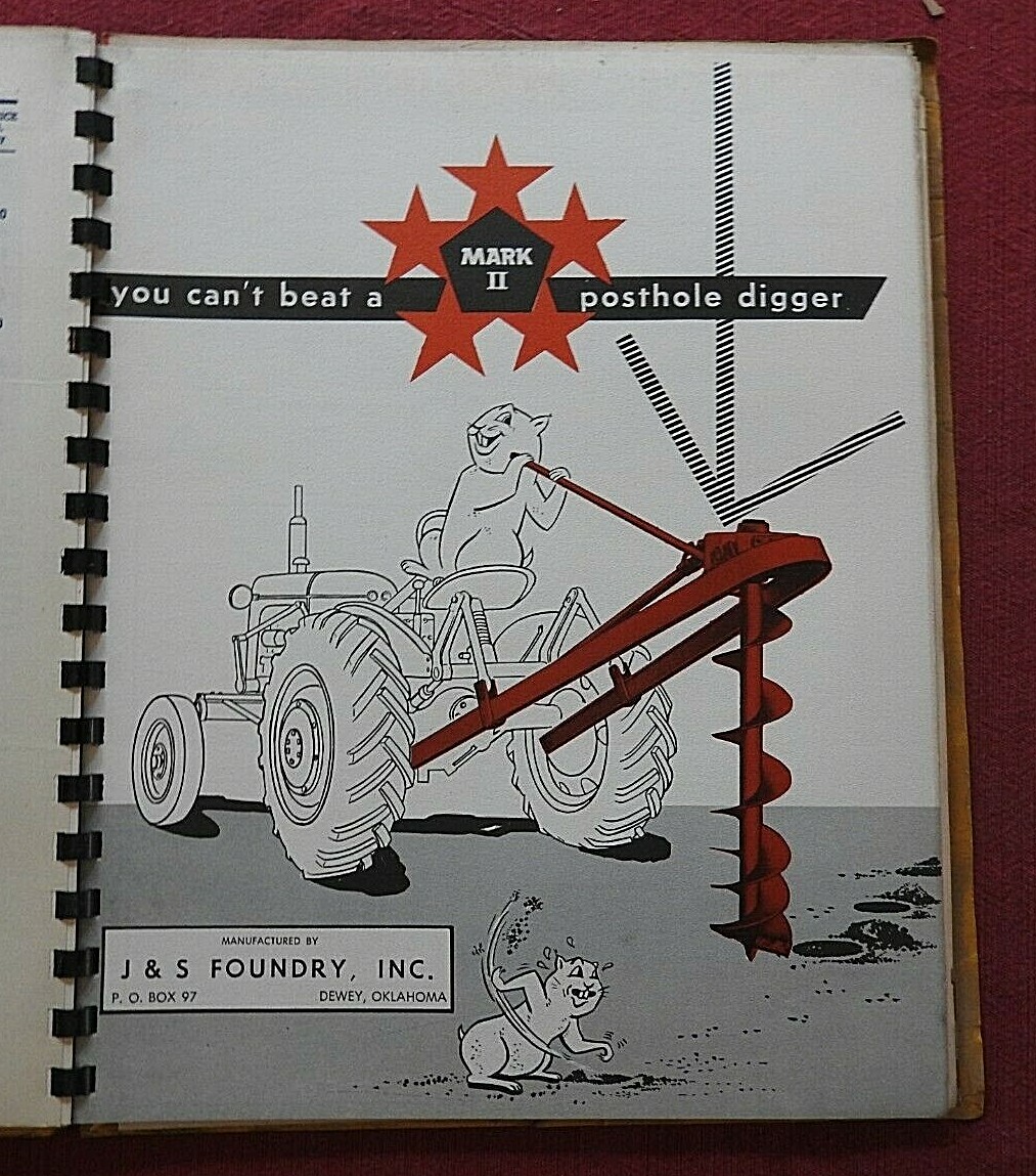 1958 Price Brothers Equipment Catalog Witchita KS Kansas Garber Davis Columbian