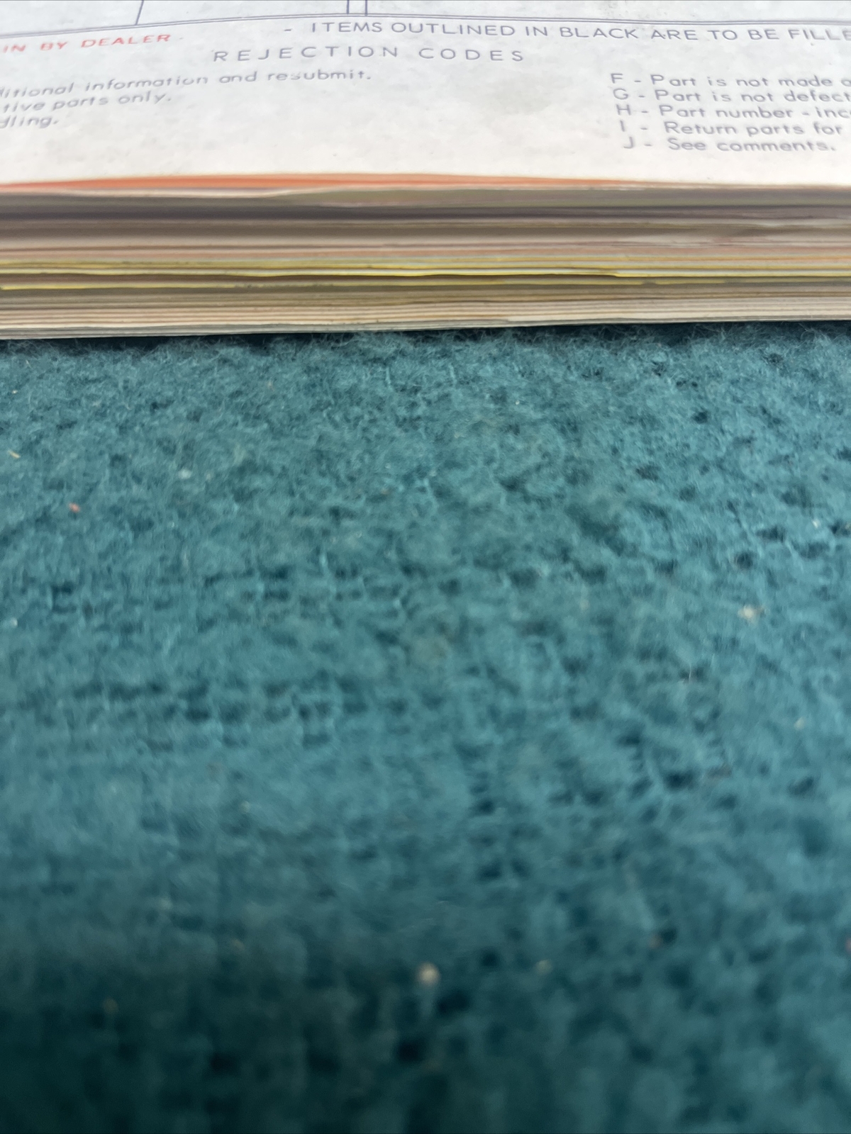60s Chain Saw Literature McCulloch Paperwork, Papers