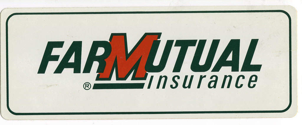 Farmutual Insurance Agriculture Farming Decal Sticker NOS