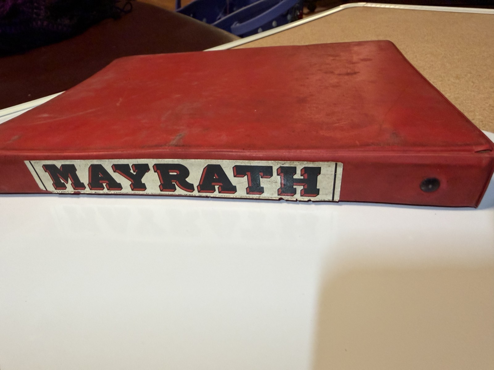 1970s Mayrath Industries Inc Replacement Parts List Binder DEALER SALES CATALOG