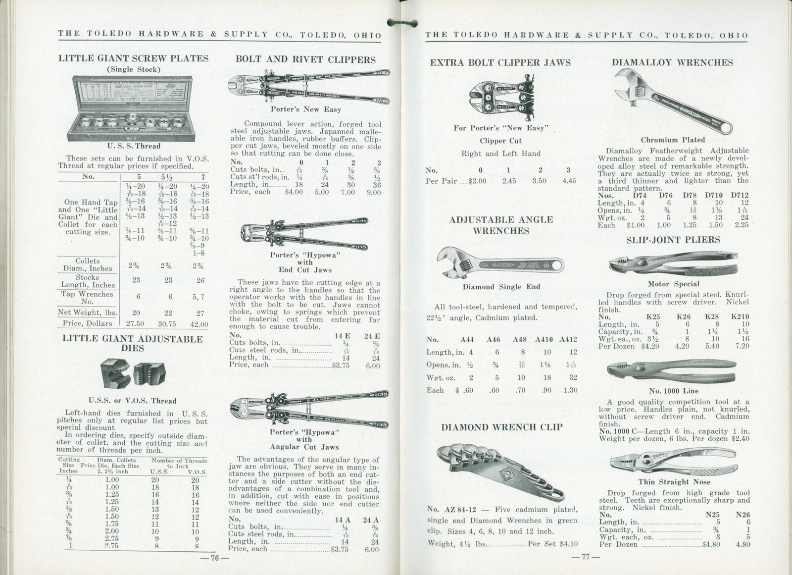 1936 Toledo Hardware & Supply Ohio Dealer Agriculture Trade Catalog Illustrated