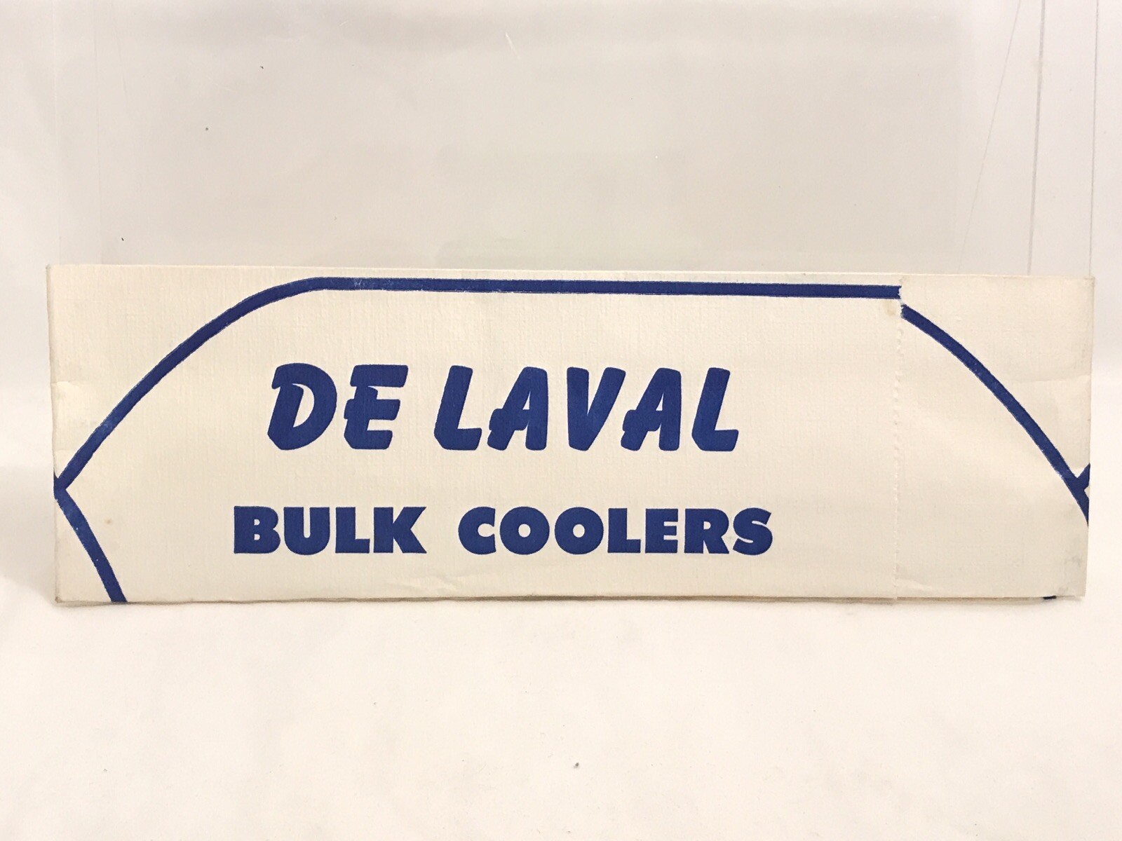 De Laval Columbus OH 1960&rsquo;s Employee Paper Hat Vintage Coolers Milkers Dairy