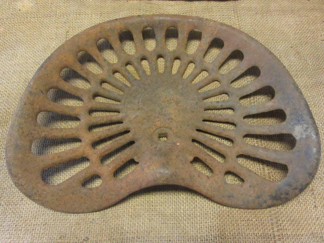Vintage Milwaukee Cast Iron Tractor Seat Antique Farm Tools Equipment 10049
