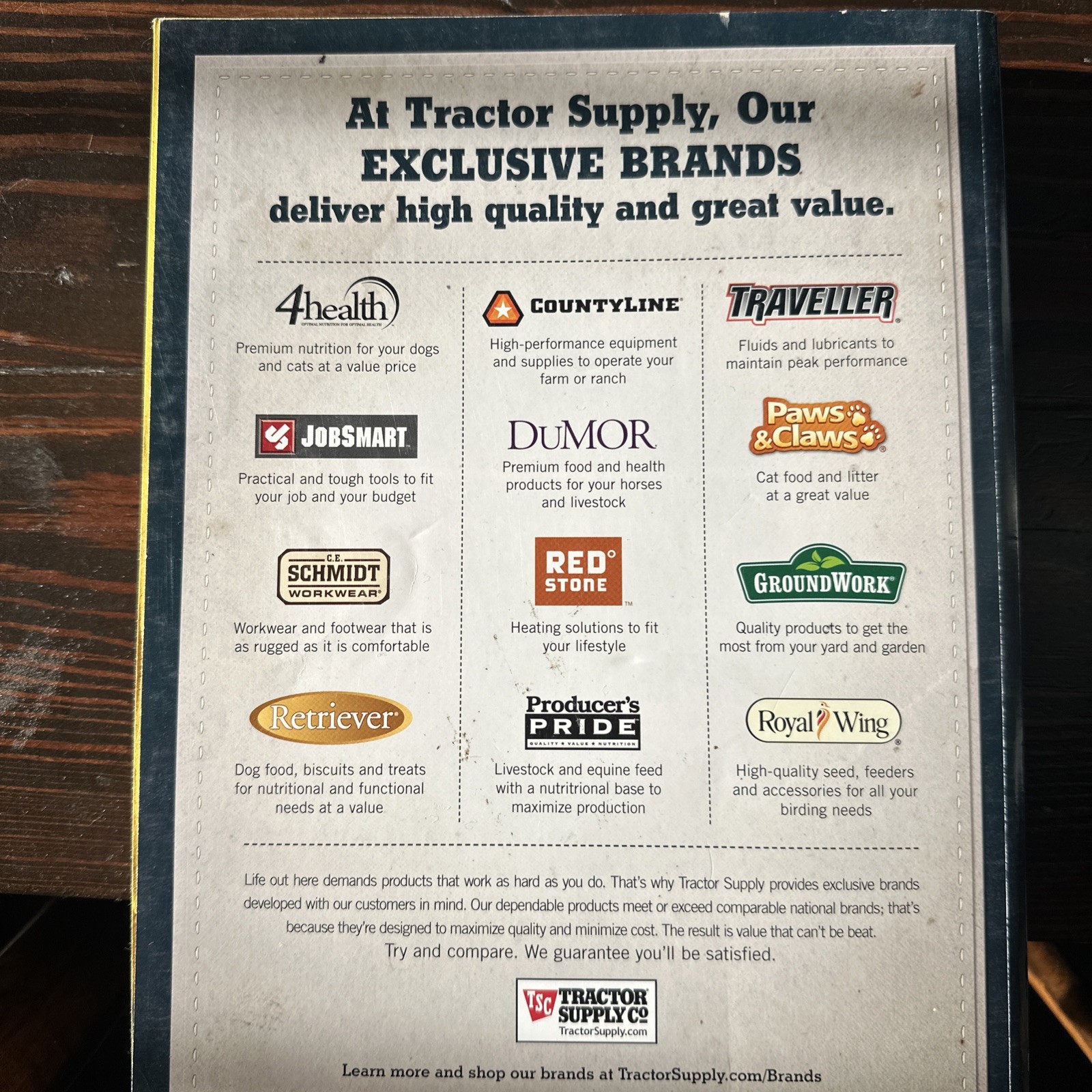 Tractor Supply 75Th Anniversary 2013 Blue Book NEW Paperback Farming Agriculture