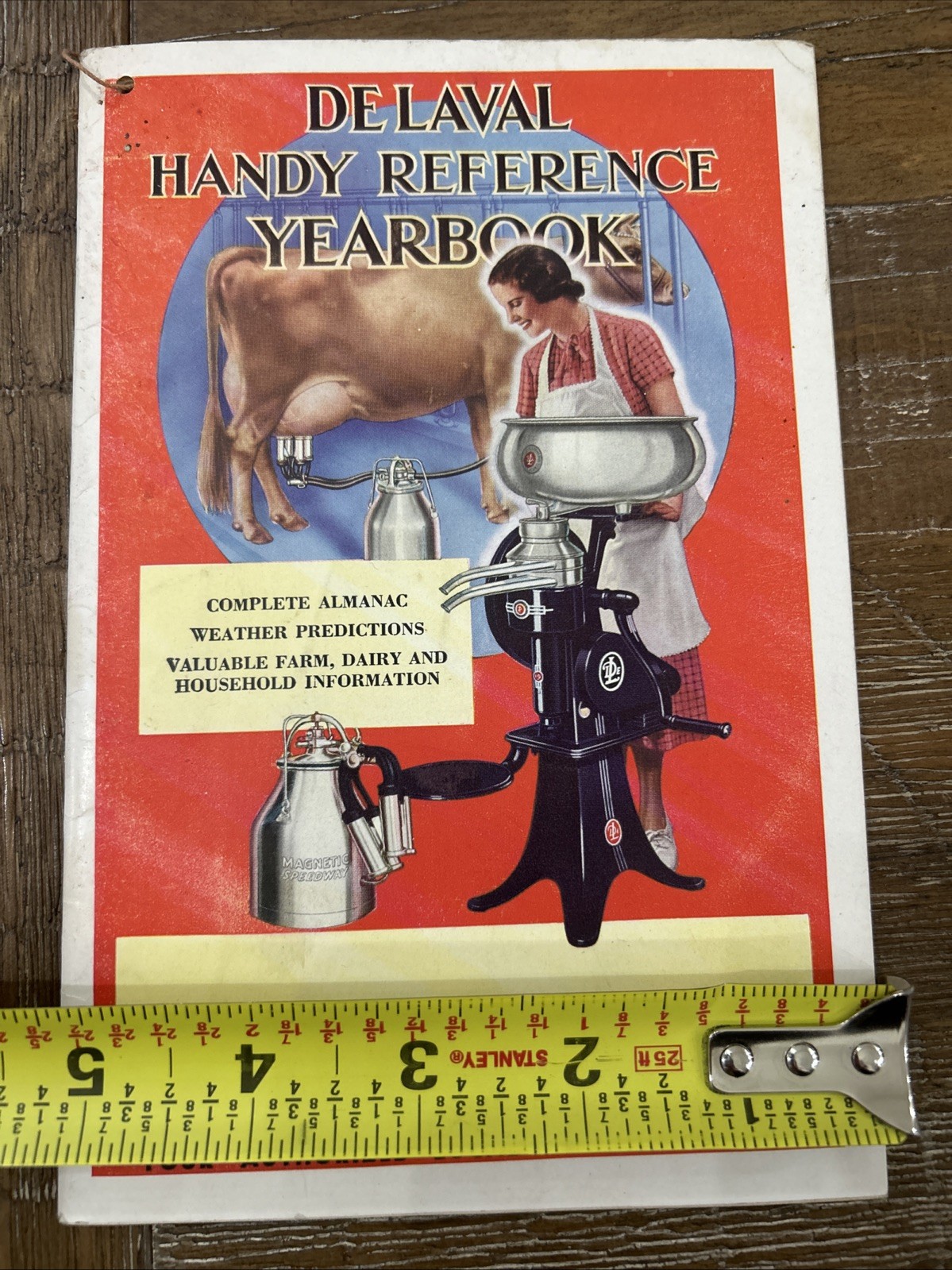 De Laval Handy Reference Yearbook 1941 George G Mill Implement Co. Montana.