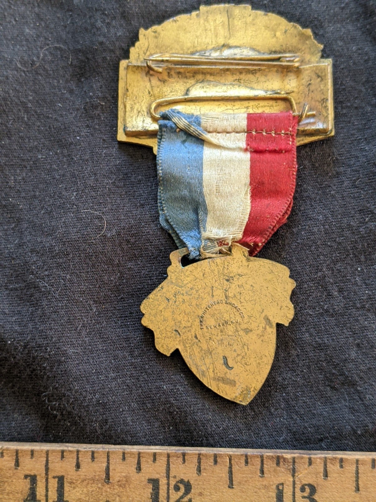1920 antique Grain dealers Association convention Minneapolis ribbon and medalJA