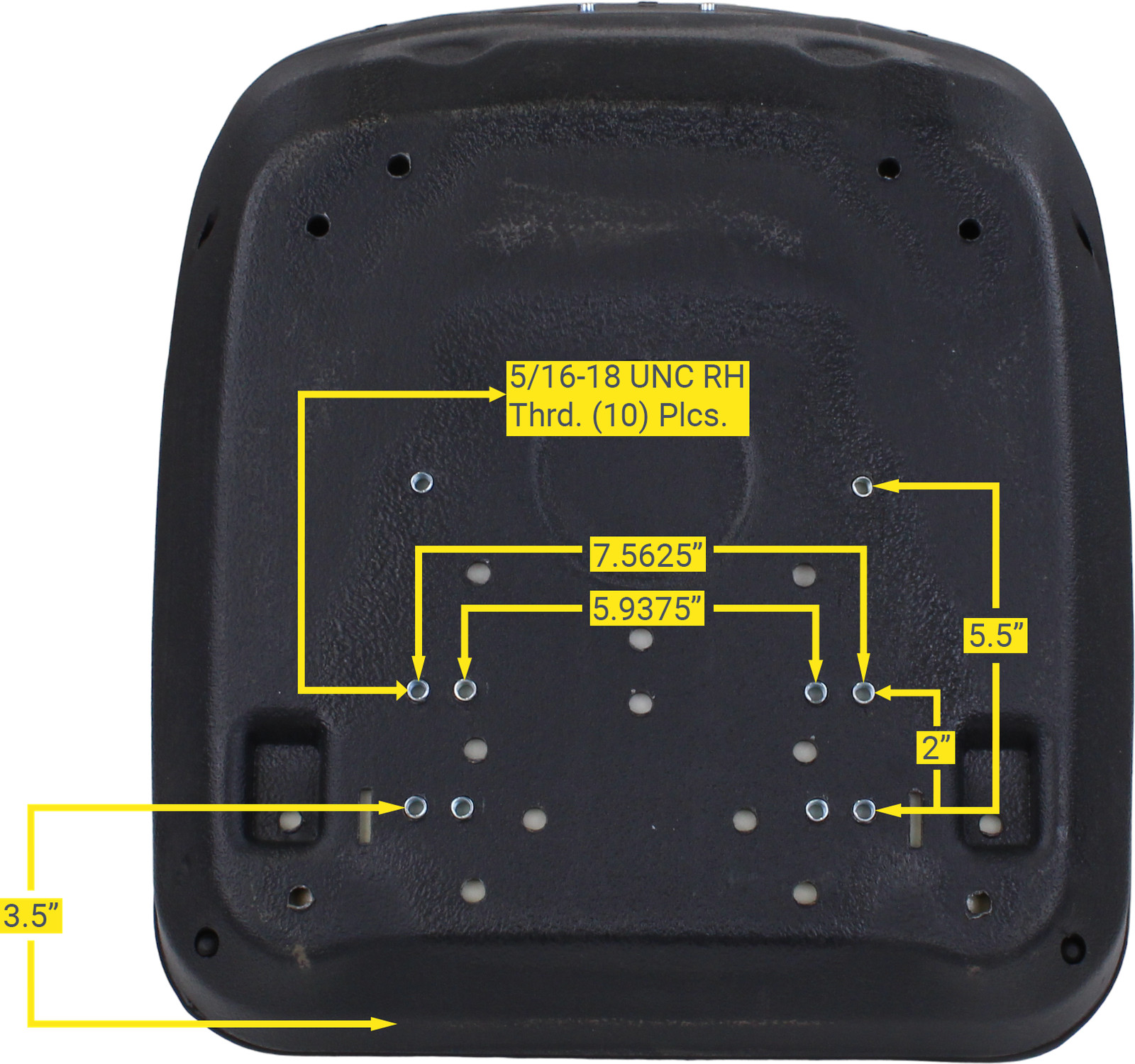 Seat Compatible w/Kubota Backhoe Loader – A-B1AF243