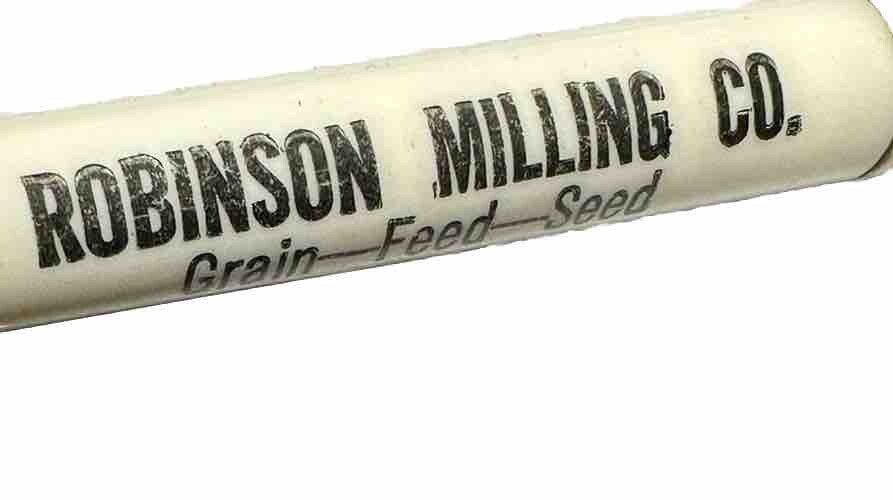 Vintage Robinson Milling Company Kansas Grain Feed Seed Farming Ag Farm Pen