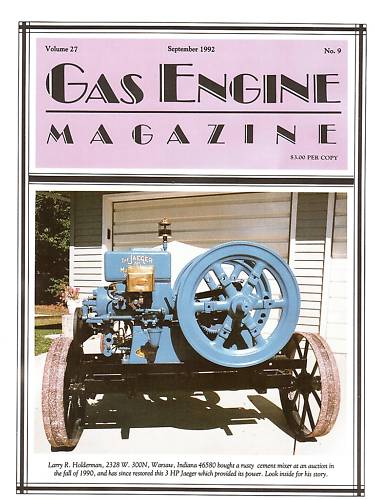 Friend Engine – Foos Engine – Abenaque, 1992 Gas Engine Magazine