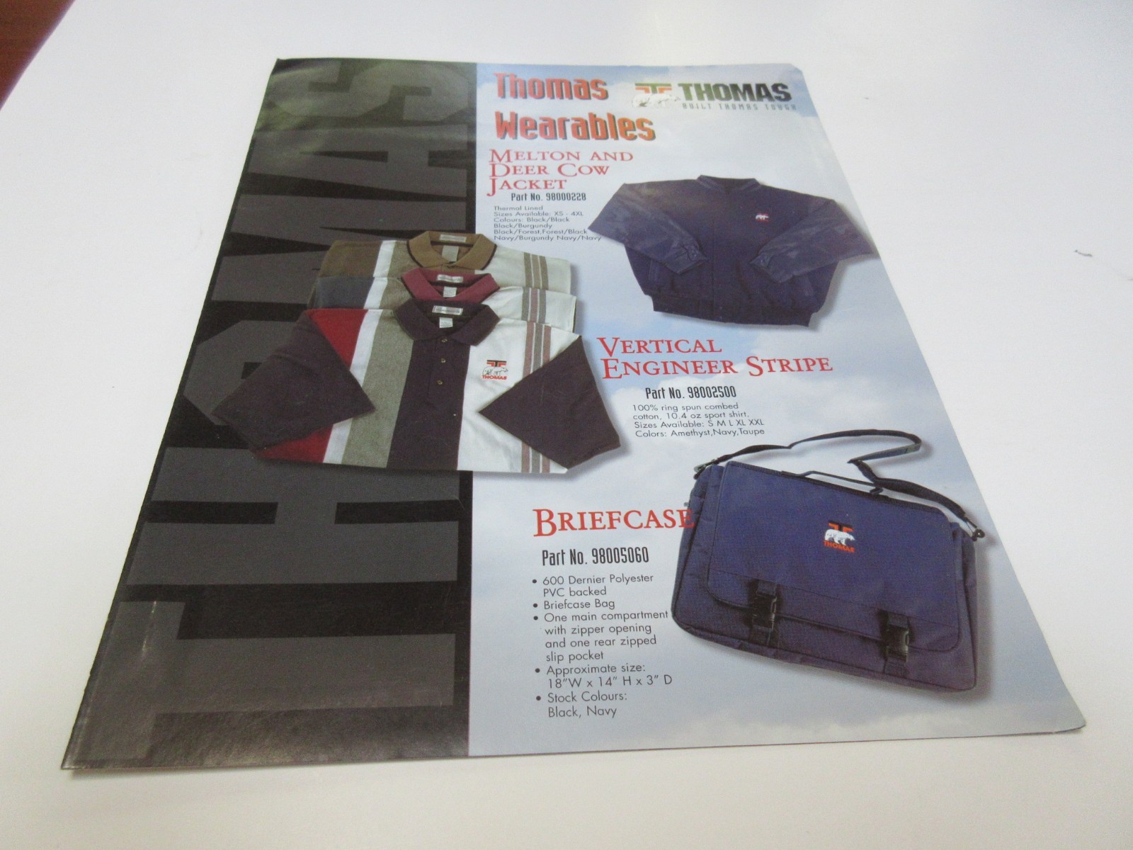 Thomas Wearables Brochure 4 page