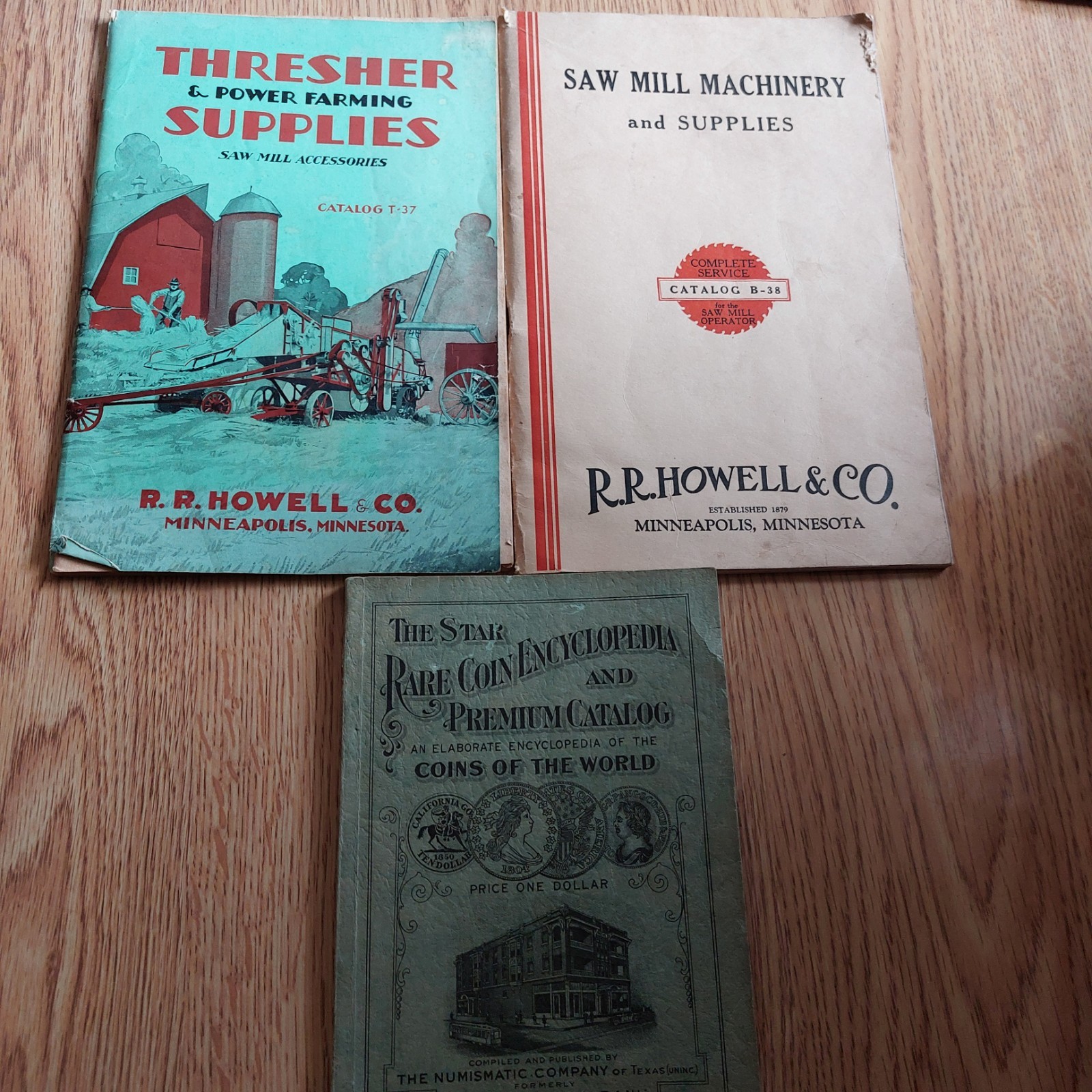 R R Howell & Co Saw Mill Machinery Thresher Power Farming Catalog Antique