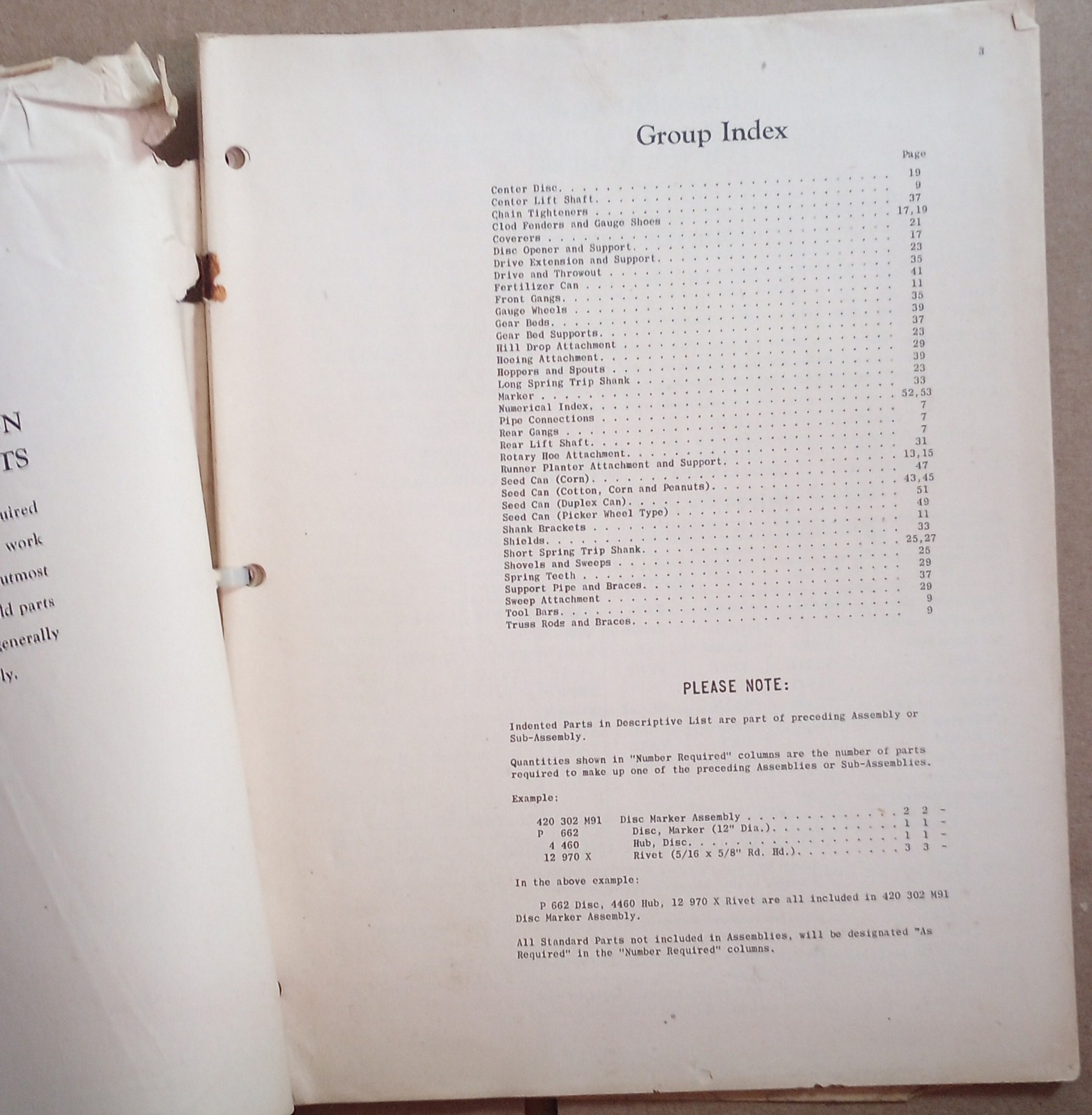 1952 Massey Harris 4 Row Cultivators #70 Spring Trip #71 Spring Tooth #73Skiprow