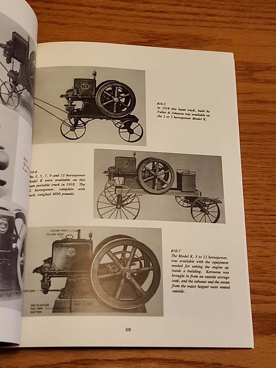 Fuller & Johnson Story Gasoline Engines Madison WI Soft Cover
