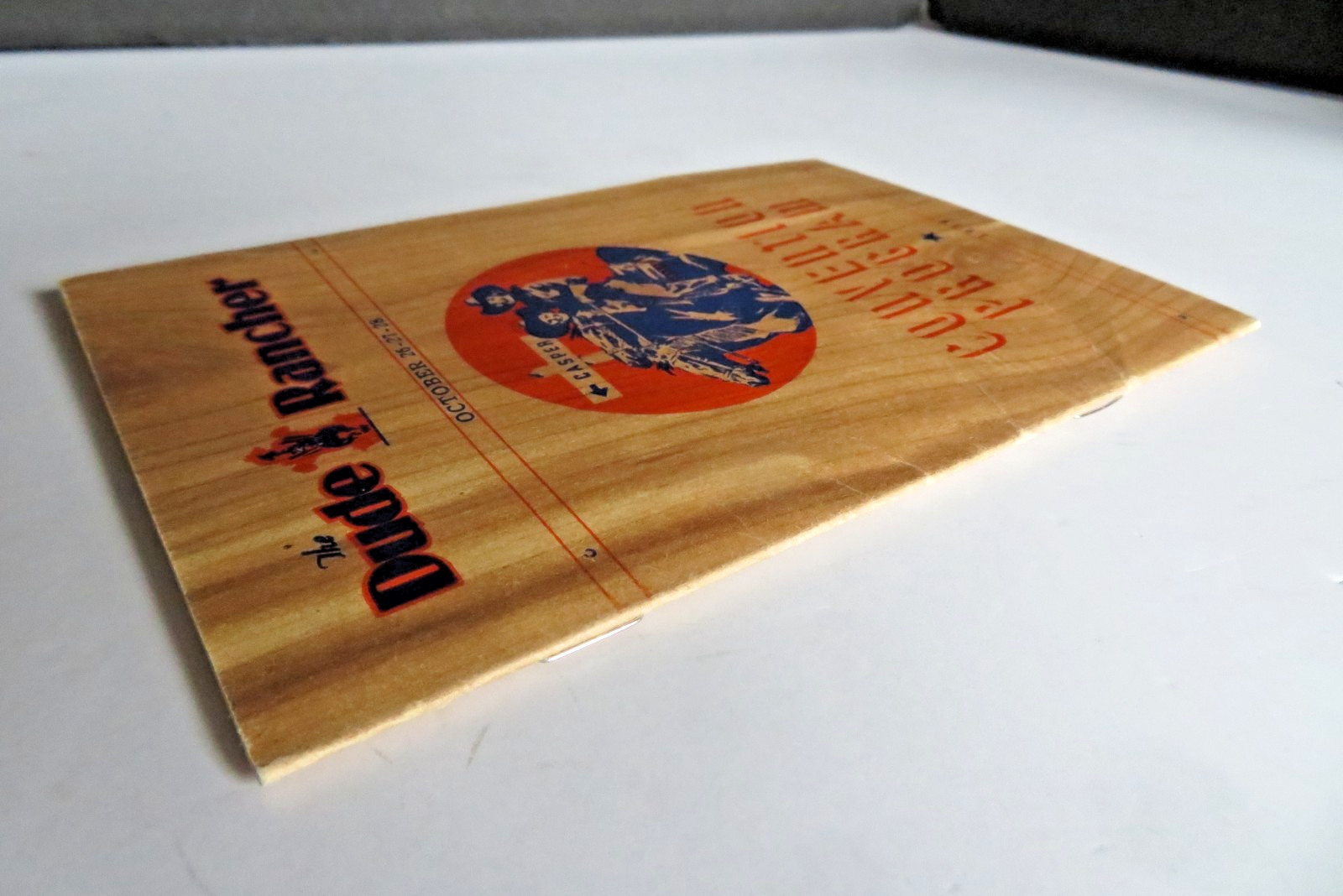 1939 VINTAGE The Dude Rancher® October Annual Convention Program Casper, Wyoming