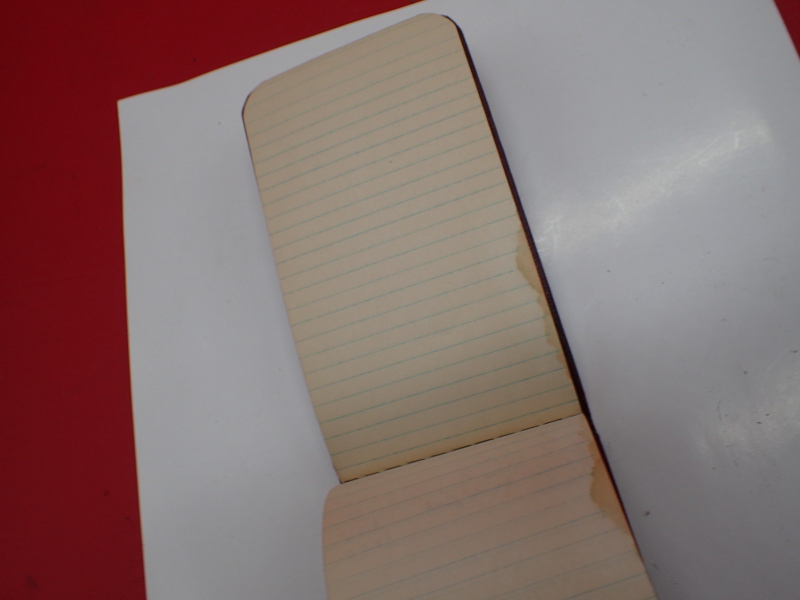 Vintage 1930 – 1931 FYNN Livestock Commission Company Pocket Notebook IOWA