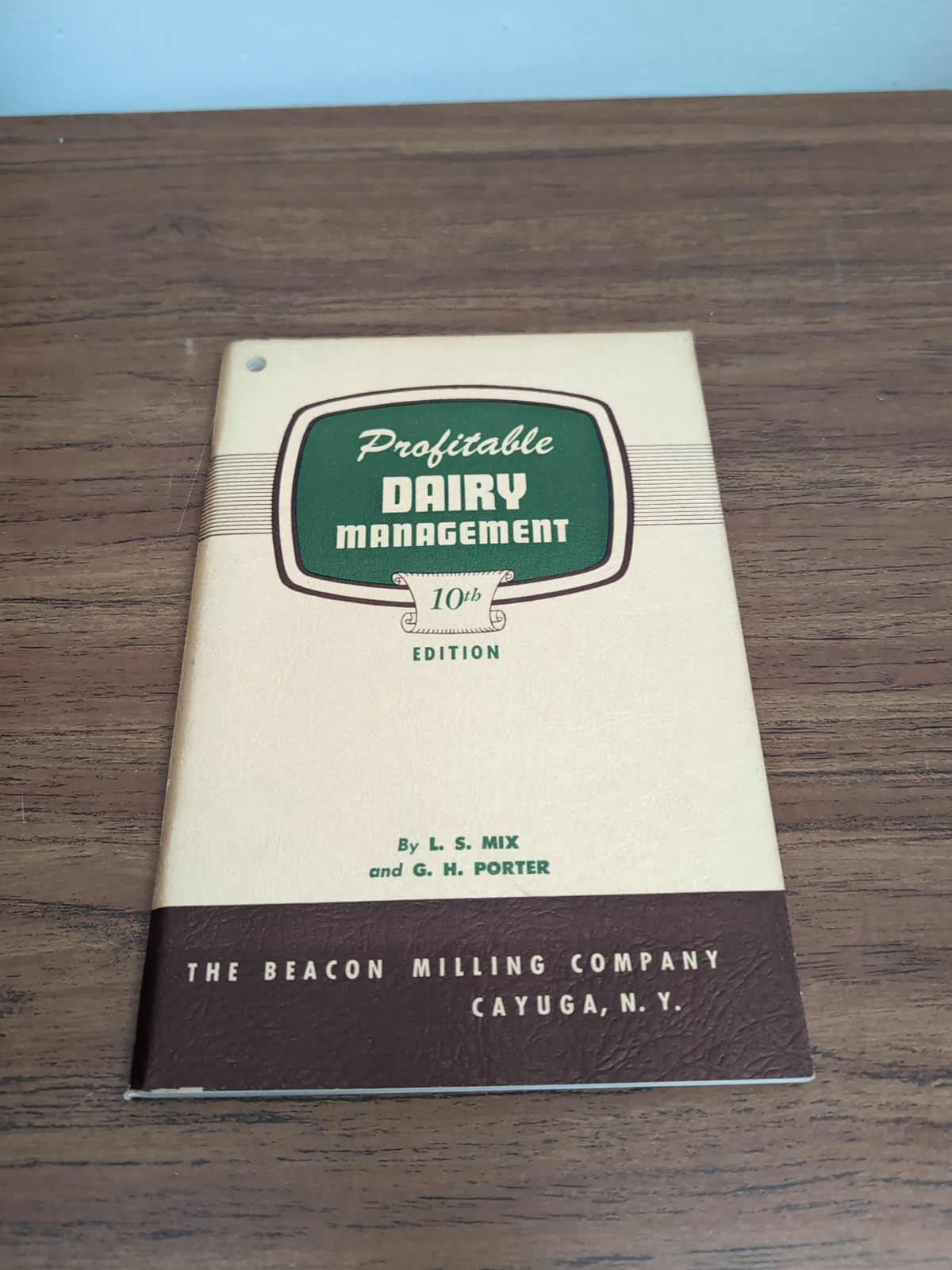 Vintage Profitable Dairy Management 10th The Beacon Milling Company Inc Guide