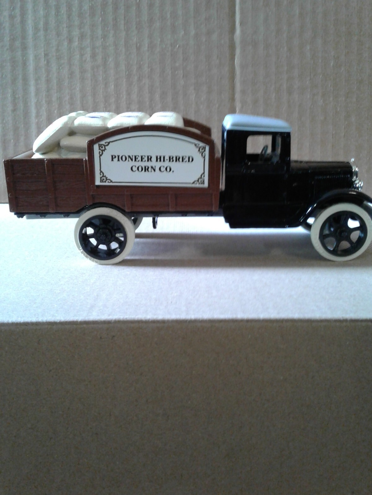 Collectible agriculture advertising Pioneer truck bank.