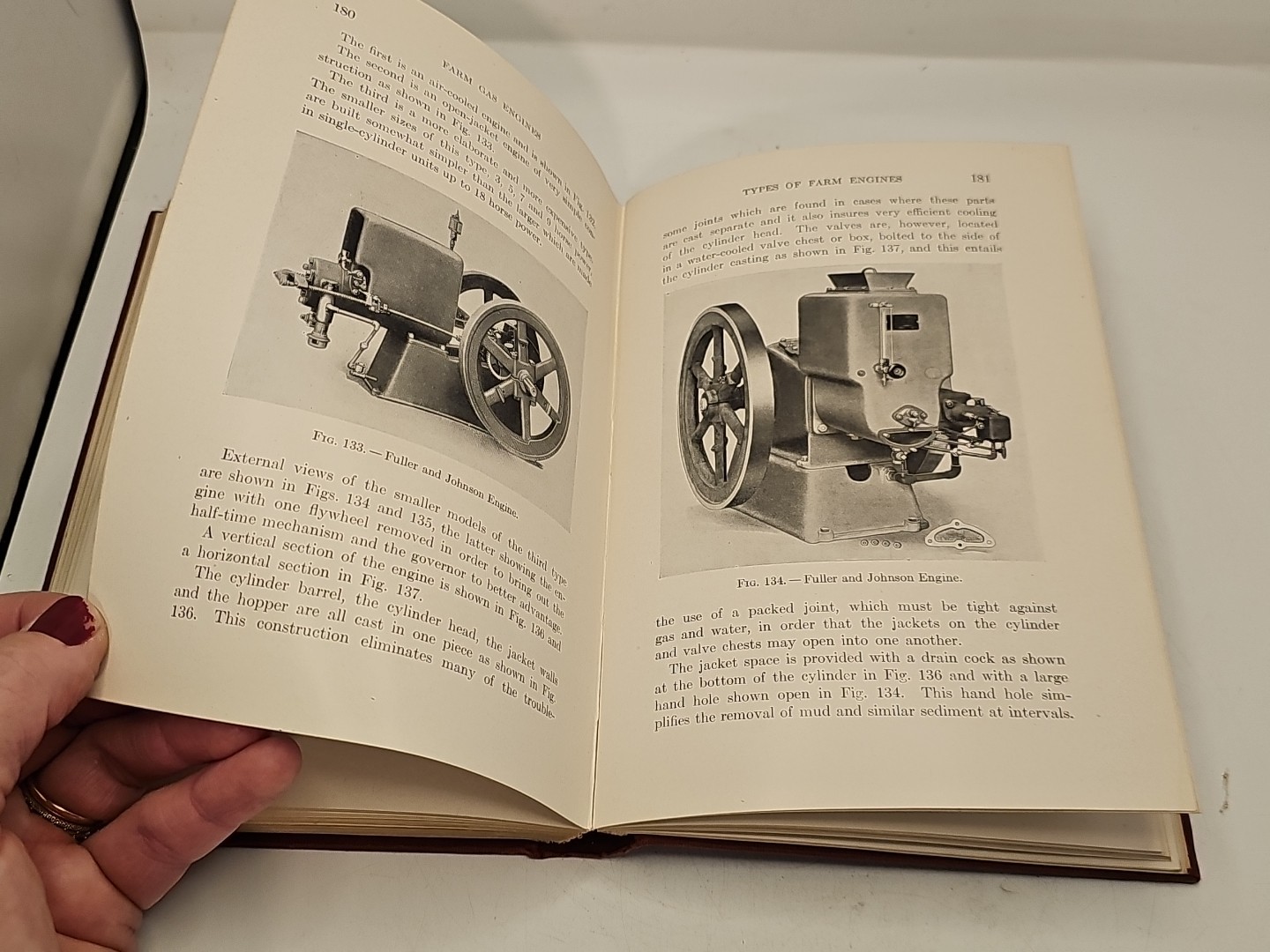 1913 gas engines for the farm hit miss tractor etc book Hirshfeld Ulbricht
