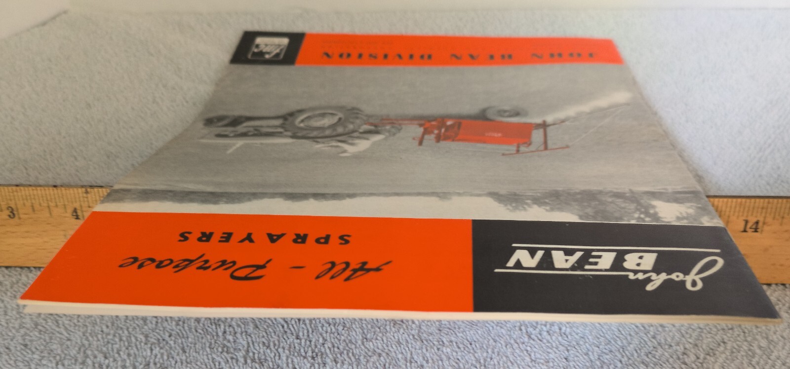 VINTAGE 1950&rsquo;s JOHN BEAN ALL PURPOSE SPRAYERS 24 Page BROCHURE/CATALOG