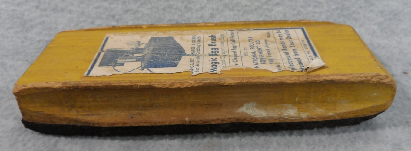 Magic Egg Brush RARE National Poultry Equipment CO Seattle Advertising 1930&rsquo;s