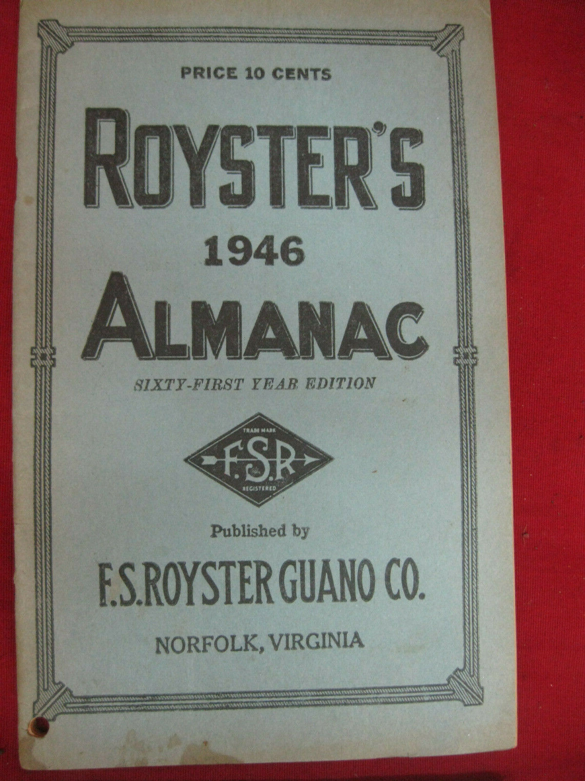 Unique Antique Lot of 4 Royster Ad Fertilizer Memo Notebooks 58,46,43,42 Years