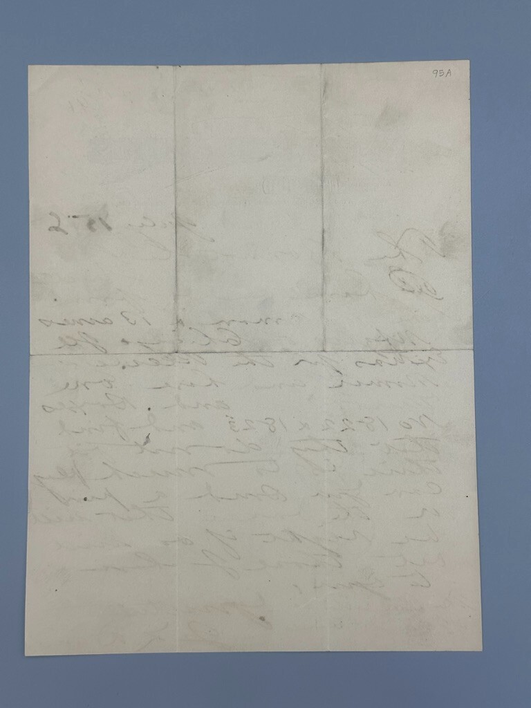 1896 DAVIS FARM IMPLEMENTS Thresher Antique Advertising Letter SPIRIT LAKE IOWA