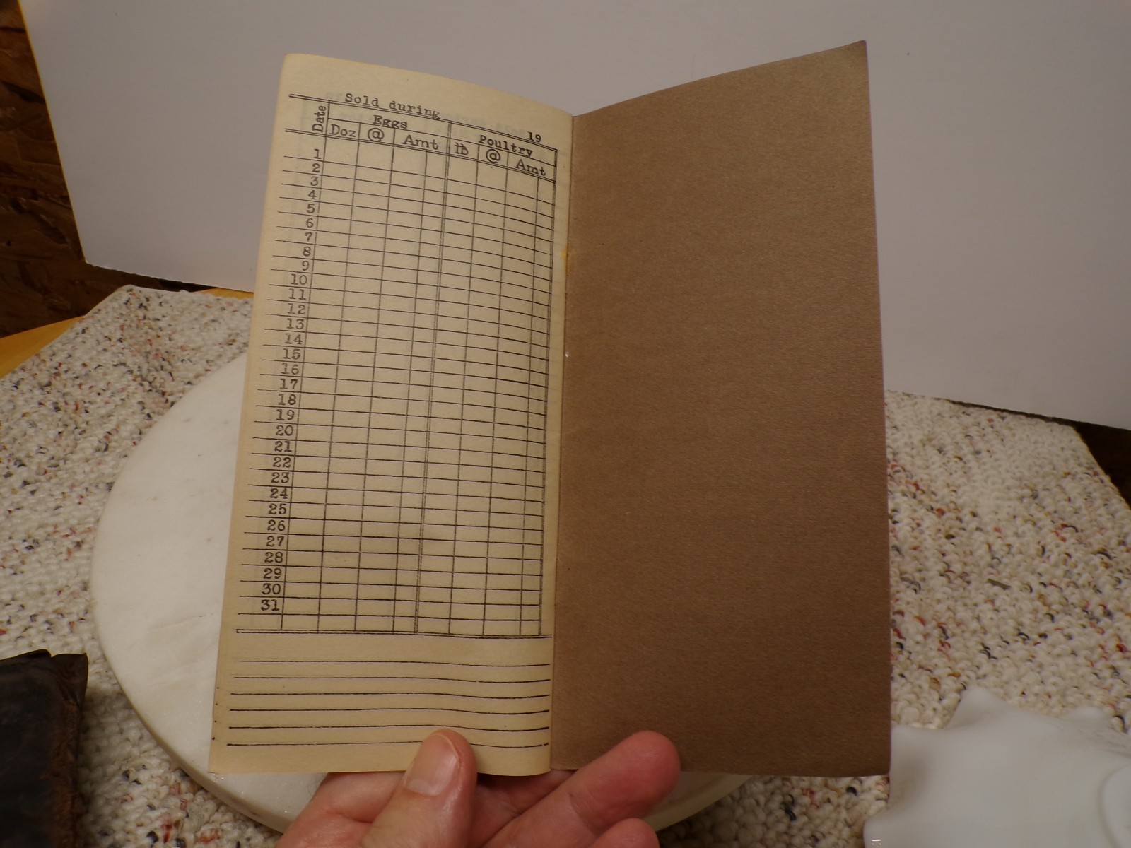1903 Record Eggs Poultry-Cream-Butter Van Meter State Bank Iowa FAMILY LISTED?