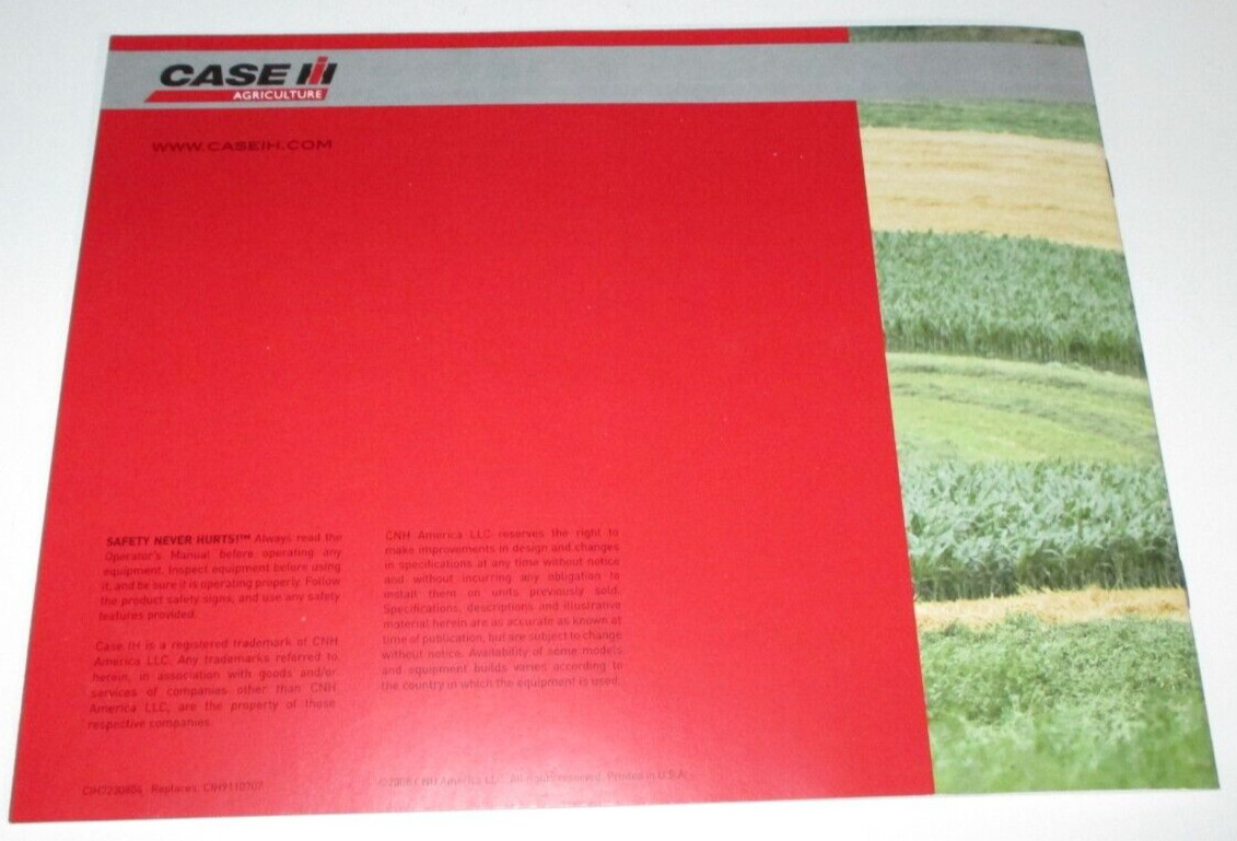 Case IH PUMA 115 125 140 155 Tractor Sales Brochure Literature Advertising 2008