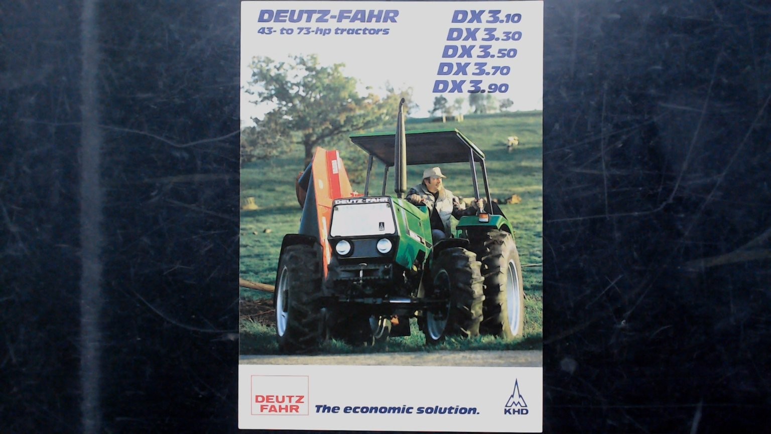 Deutz-Fahr DX Series Tractor Brochure Vintage Agricultural Advertising